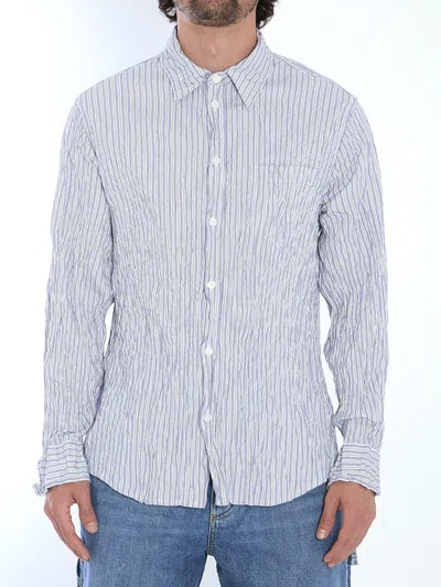 Bottega Veneta Crinkled Cotton Shirt