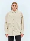 Bottega Veneta Cotton Poplin Shirt In Beige