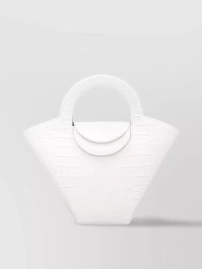 Bottega Veneta Croco-print Leather Tote Bag With Gold-tone Hardware