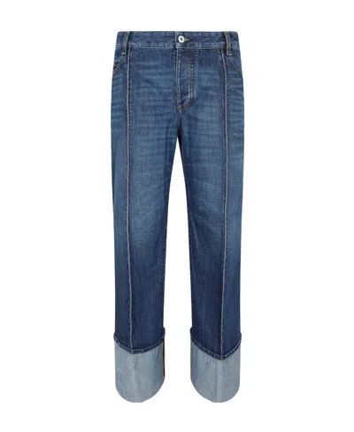 BOTTEGA VENETA BOTTEGA VENETA REGULAR FIT CROPPED JEANS