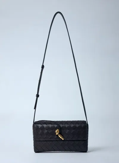 Bottega Veneta Crossbody Andiamo Bag In Brown