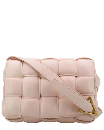 Bottega Veneta Crossbody Bag Cassette Padded (authentic Pre-loved) In Pink