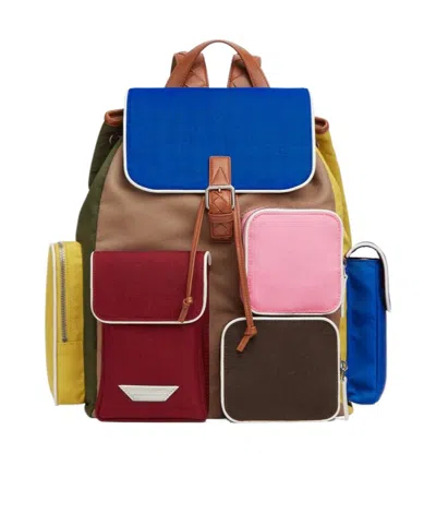 Bottega Veneta Crossroad Multipocket Backpack