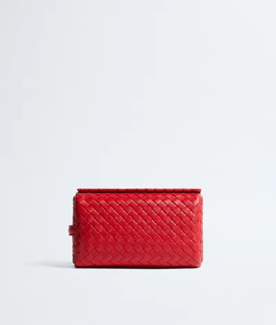 Bottega Veneta Small Cubo In Red