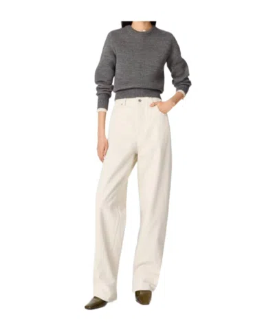 BOTTEGA VENETA BOTTEGA VENETA TURNED UP HEM WIDE LEG JEANS