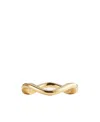 Bottega Veneta Curve Ring In Yellow