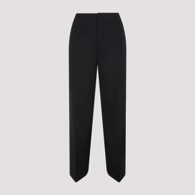 Bottega Veneta Curved Shape Pant 38 In Black