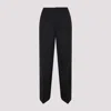 Bottega Veneta Wool Cropped Trousers In Black