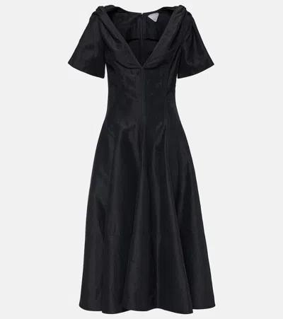BOTTEGA VENETA CUTOUT MIDI DRESS