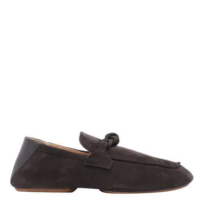 Bottega Veneta Daddy Loafers In Brown