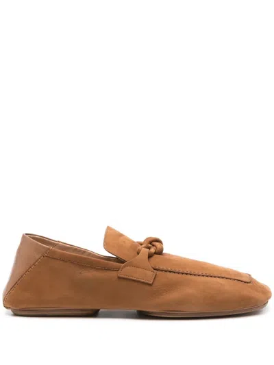 Bottega Veneta Daddy Suede Loafers