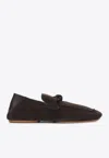 Bottega Veneta Daddy Suede Loafers
