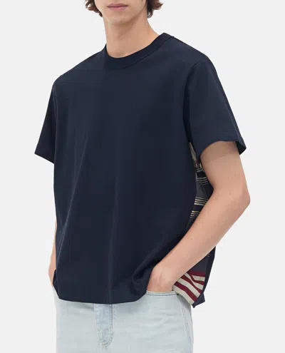Bottega Veneta Dark Blue Classic T-shirt