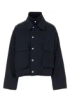 Bottega Veneta Blouson Jacket In Midnightblue