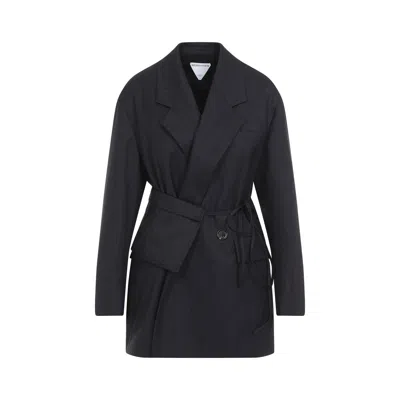 Bottega Veneta Dark Blue Wool Blazer