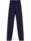Bottega Veneta Tailored Blue Wool Trousers For Women