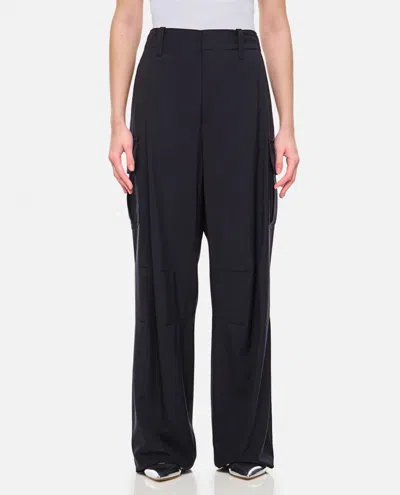 Bottega Veneta Dark Blue Wool Pant