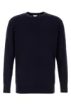 Bottega Veneta Maglione In Lana Blu Scuro  Uomo In Blue