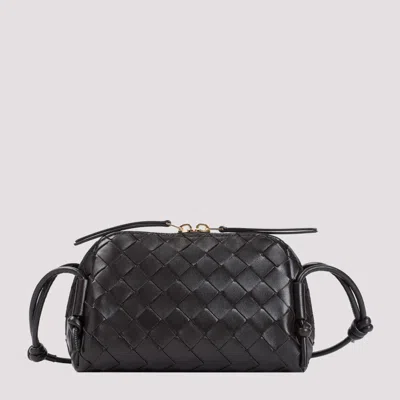 Bottega Veneta Dark Brown Fondant Crossbody Bag