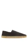 Bottega Veneta Cord Midsole Nappa Leather Espadrilles In Brown