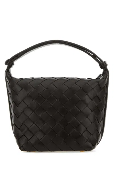 Bottega Veneta Dark Brown Leather Micro Candy Wallace Handbag