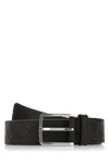 Bottega Veneta Adjustable Length Leather Belt In Brown