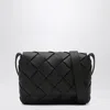 Bottega Veneta Diago Intreccio Leather Crossbody Bag In Green