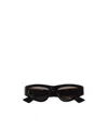 Bottega Veneta Eyewear Dash Cat-eye Frame Sunglasses In Multi
