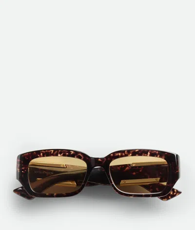 BOTTEGA VENETA DASH RECTANGULAR SUNGLASSES