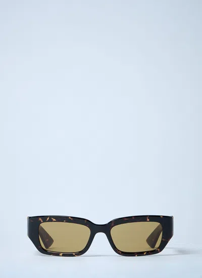 BOTTEGA VENETA DASH RECTANGULAR SUNGLASSES