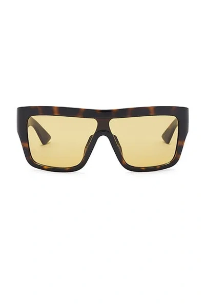 Bottega Veneta Dash Square Sunglasses In Orange