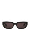 Bottega Veneta Rectangular Sunglasses In Black