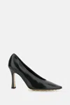 Bottega Veneta Scarpe Con Tacco Sofia In Pelle Verde Scuro Donna In Green