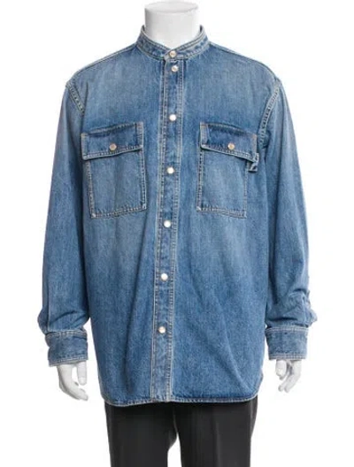 Pre-owned Bottega Veneta Denim Jacket W/ Tags In Blue