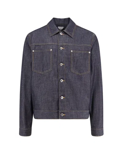 Bottega Veneta Men Denim Jacket In Multi