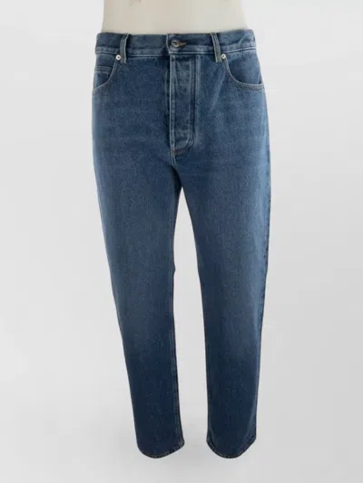 Bottega Veneta Denim Jeans In Blue
