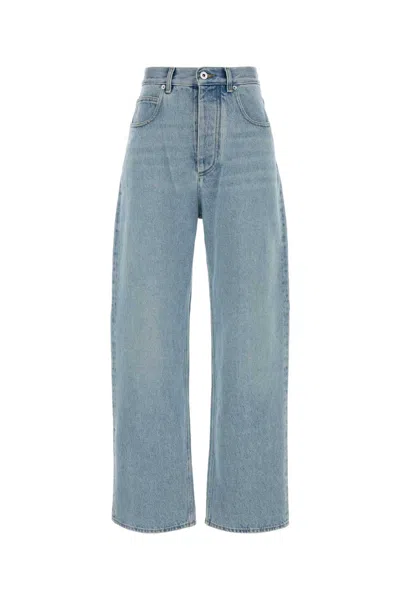 Bottega Veneta Denim Jeans In Blue