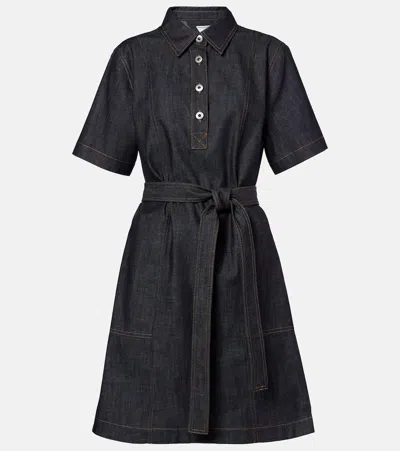 Bottega Veneta Denim Midi Dress