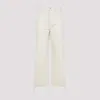 Bottega Veneta Denim Jeans In Pale Meringue