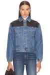 Bottega Veneta Cotton Puffer Jacket Women In Blue