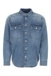 Bottega Veneta Denim Shirt With Chest Pockets In Blue