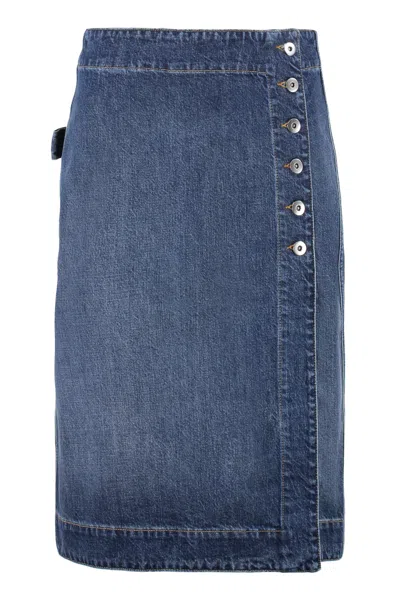 BOTTEGA VENETA DENIM SKIRT