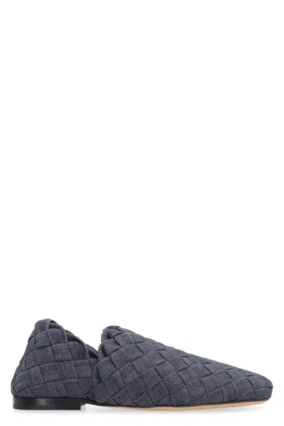 Bottega Veneta Denim Slippers