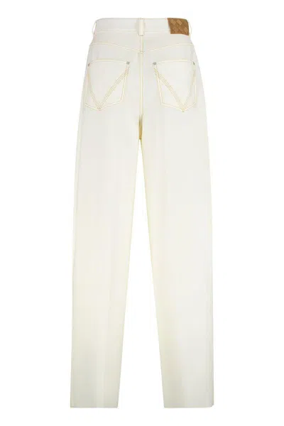 Bottega Veneta Denim Wide Leg Trousers