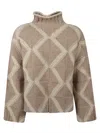 Bottega Veneta Desert Soapstone Lea Sweater In Neutral