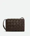Bottega Veneta Men Intreccio Taurillon Bag In Brown