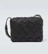 Bottega Veneta Diago Intreccio Leather Crossbody Bag In Green