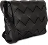 Bottega Veneta Diago Leather Crossbody Bag In Black