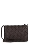 Bottega Veneta Diago Leather Crossbody Bag In Brown