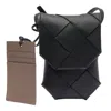 Bottega Veneta Strap Adaptable Woven Messenger Bag
